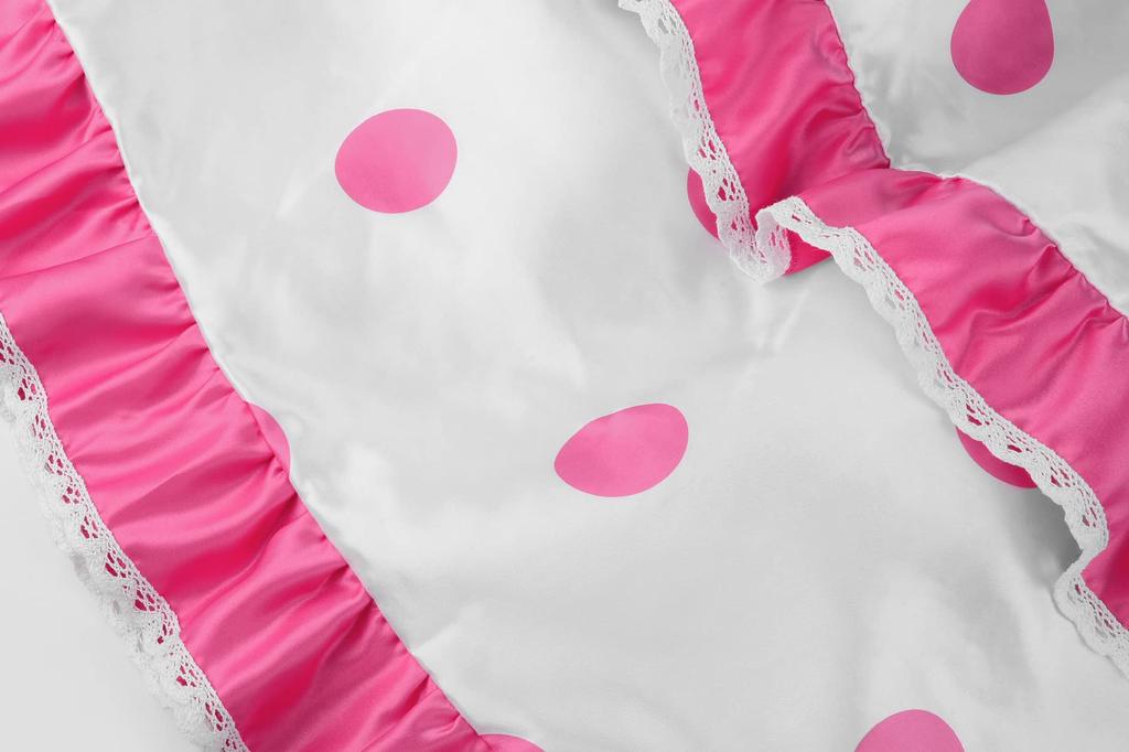 ReliBeauty Princess Halloween Costume for Princess Birthday Cute Dress with Polka Dot Size 110 Dress, Girls, Kids, Cosplay, Costume, Christmas, Gift,