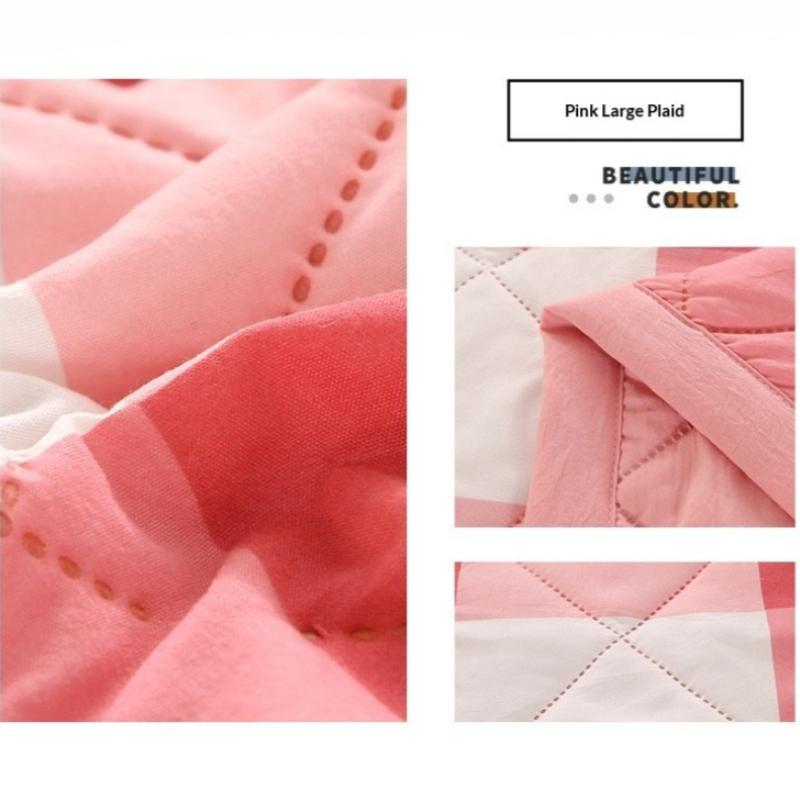 Spring Summer Quilt Queen Mechanical Wash Comfortable Comforter Single Double Blanket Quilts for Children Adults