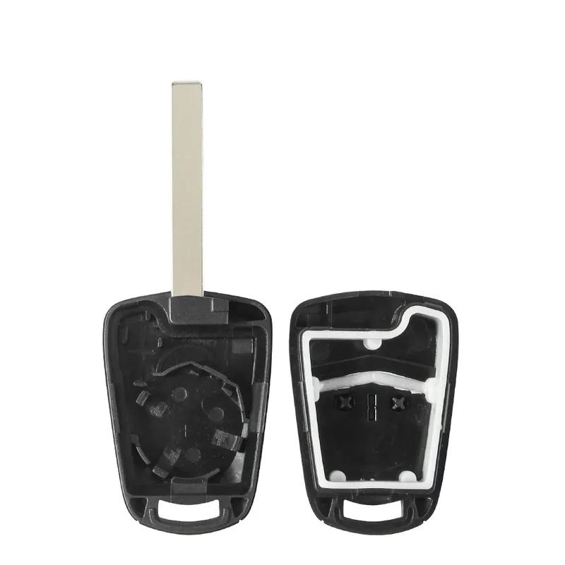 KEYYOU 10pcs 2 Buttons Smart Car Remote Key Shell Case Auto Key Cover Replacement For Opel Corsa Astra H Corsa D Zafira B Meriva