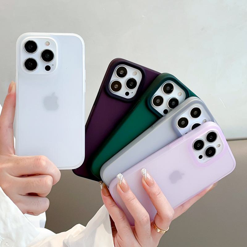 

Clear silicone all-in-one case for iPhone 15 Pro Max, iPhone 13/14, and Apple 15 phones. 12ProMax (6.7 inch)