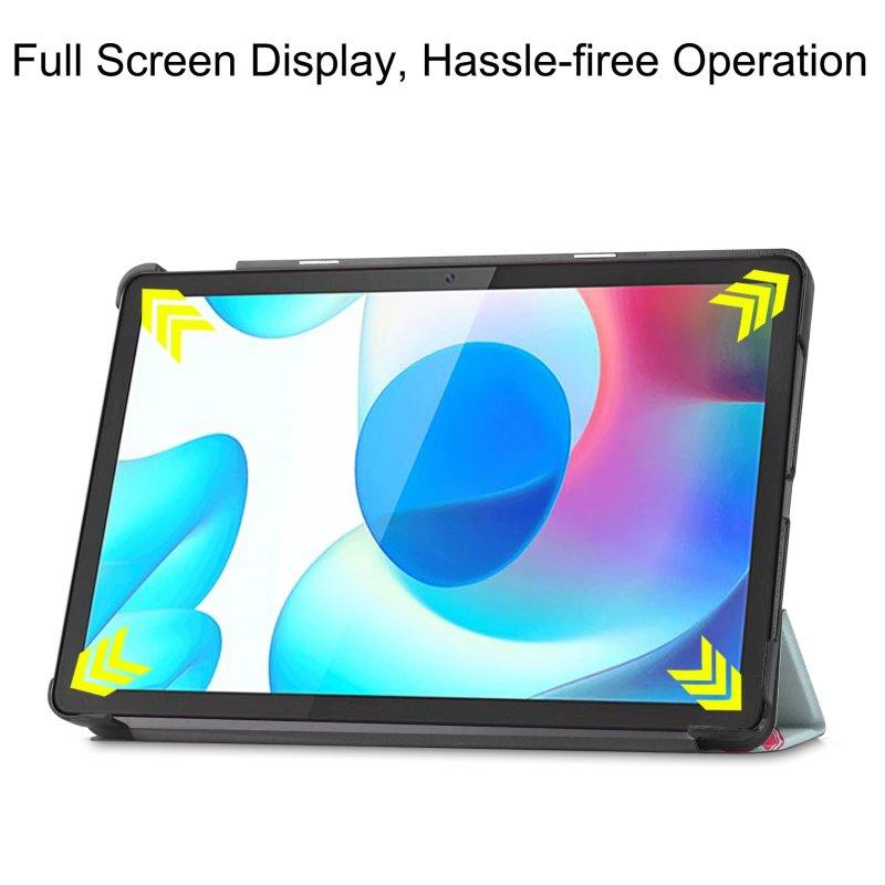 Case For OPPO Realme Pad 10.4 2021 RMP2102 RMP2103 Case Cover Funda Tablet Shockproof 2 In 1 PC Silicon Hybrid Stand Coque Shell