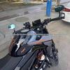 Compatible Handguard Rearview Mirror for Chunfeng NK650/800, NK250/450 – Racing Handguard with Reflective Mirror & Backup Camera.