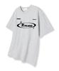 TI.GLAKE Tusporty Oversized Short Sleeve T-Shirt Light Grey