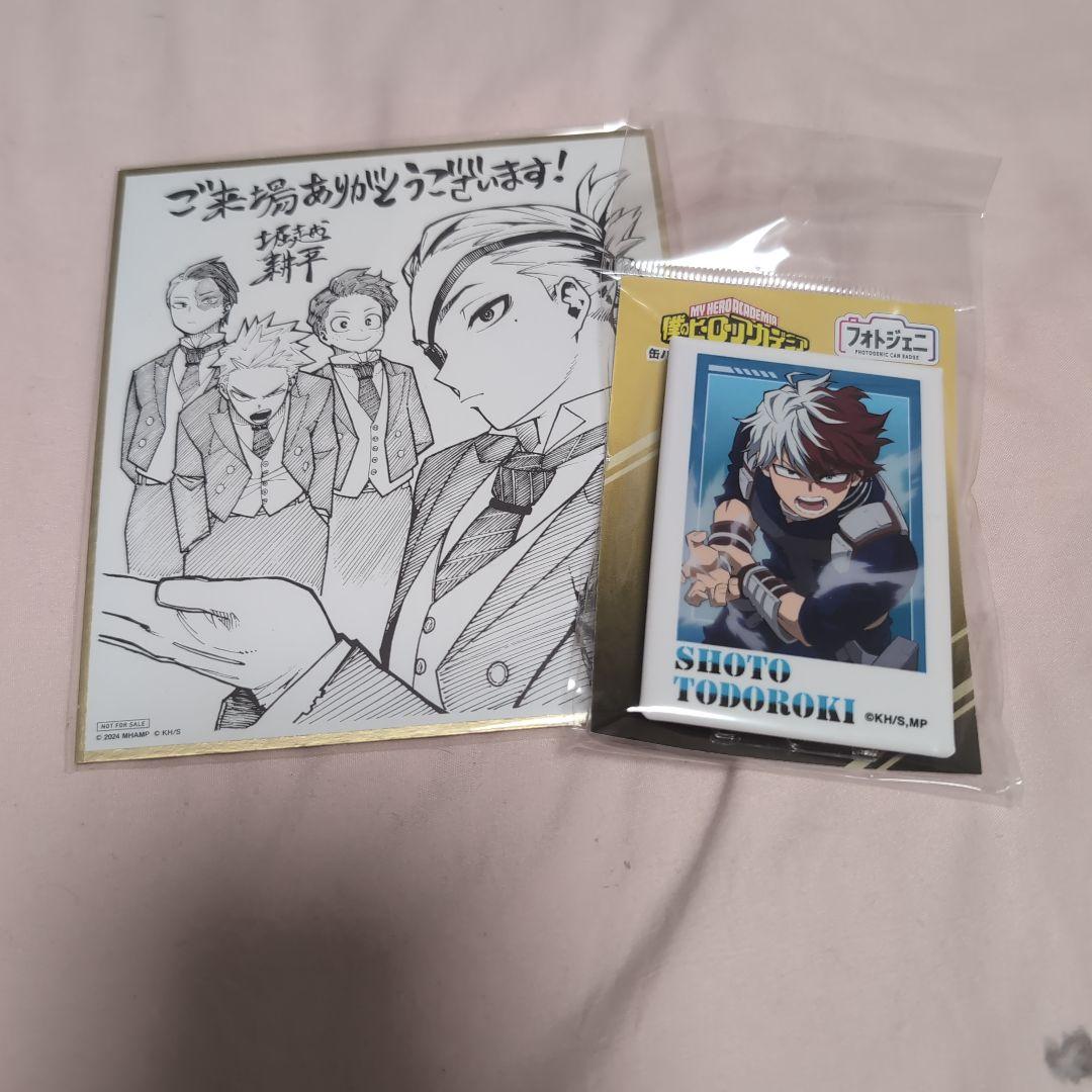 [USED] My Hero Academia Shoto Todoroki Photogenic Can Badge (Movie Bonus Item)