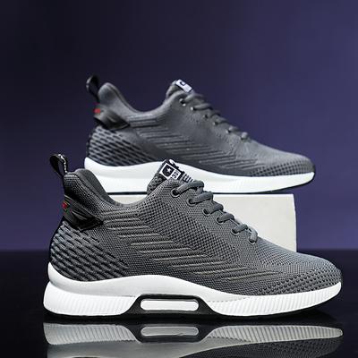 Zapatillas Nuevas de Moda para Hombre Zapatos Elevadores Zapatos para Aumentar la Altura para Hombres Plantillas 8CM Malla Transpirable Calzado Deportivo para Aumentar la Altura Zapatos Altos