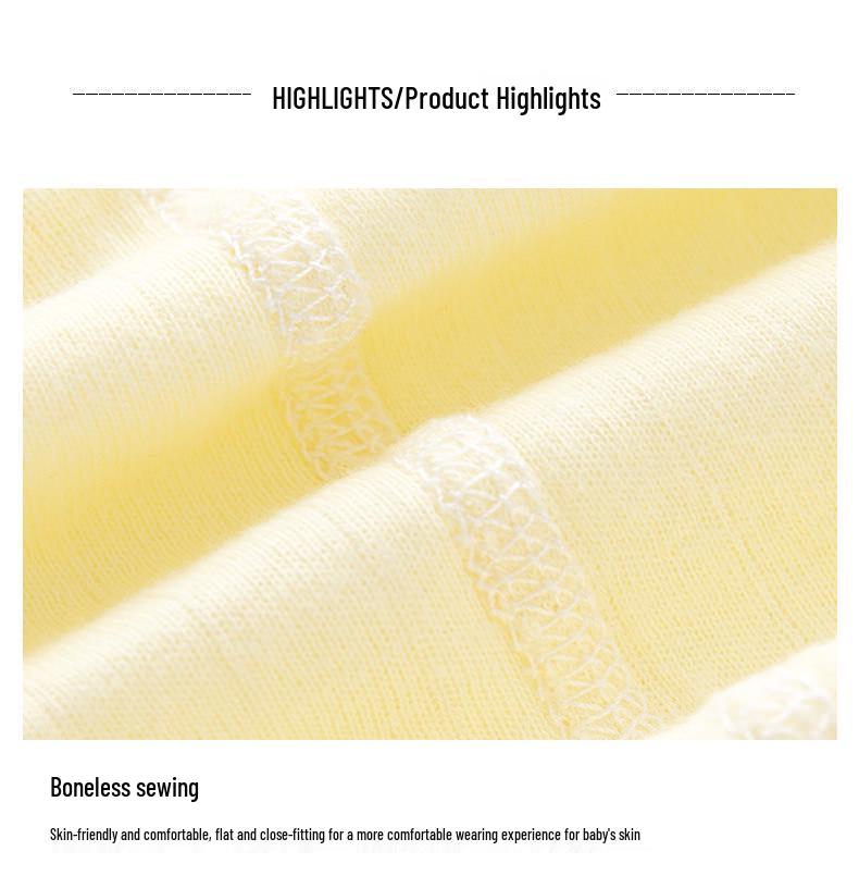 Infant Monk Robe Set: Newborn Diagonal Collar with Tie-up Crotch, Two-Piece Outfit