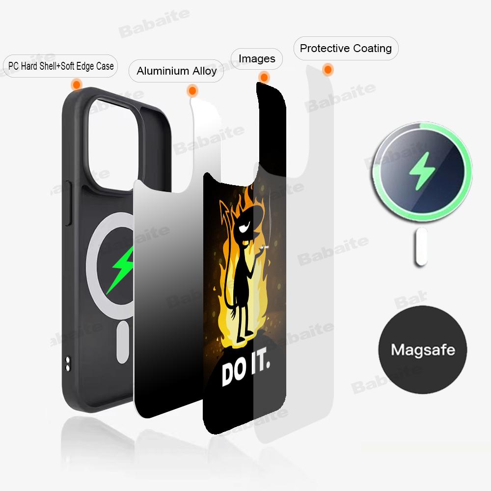 

Anime D-Disenchantments Luci Phone Case Magnetic Case For IPhone 16 14 13 12 11 15 ProMax Plus For Magsafe Wireless Charge Cover iPhone 13
