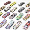 Piccolo set di giocattoli per auto in lega, modello di auto in metallo scorrevole, simulazione di auto a retrocarica, mini modello da corsa, giocattolo per bambini, regalo di compleanno (32pcs)
