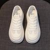 2025 new thick-soled white shoes women's mesh breathable casual shoes women's shoes popular women's shoes German training shoes summer board shoes