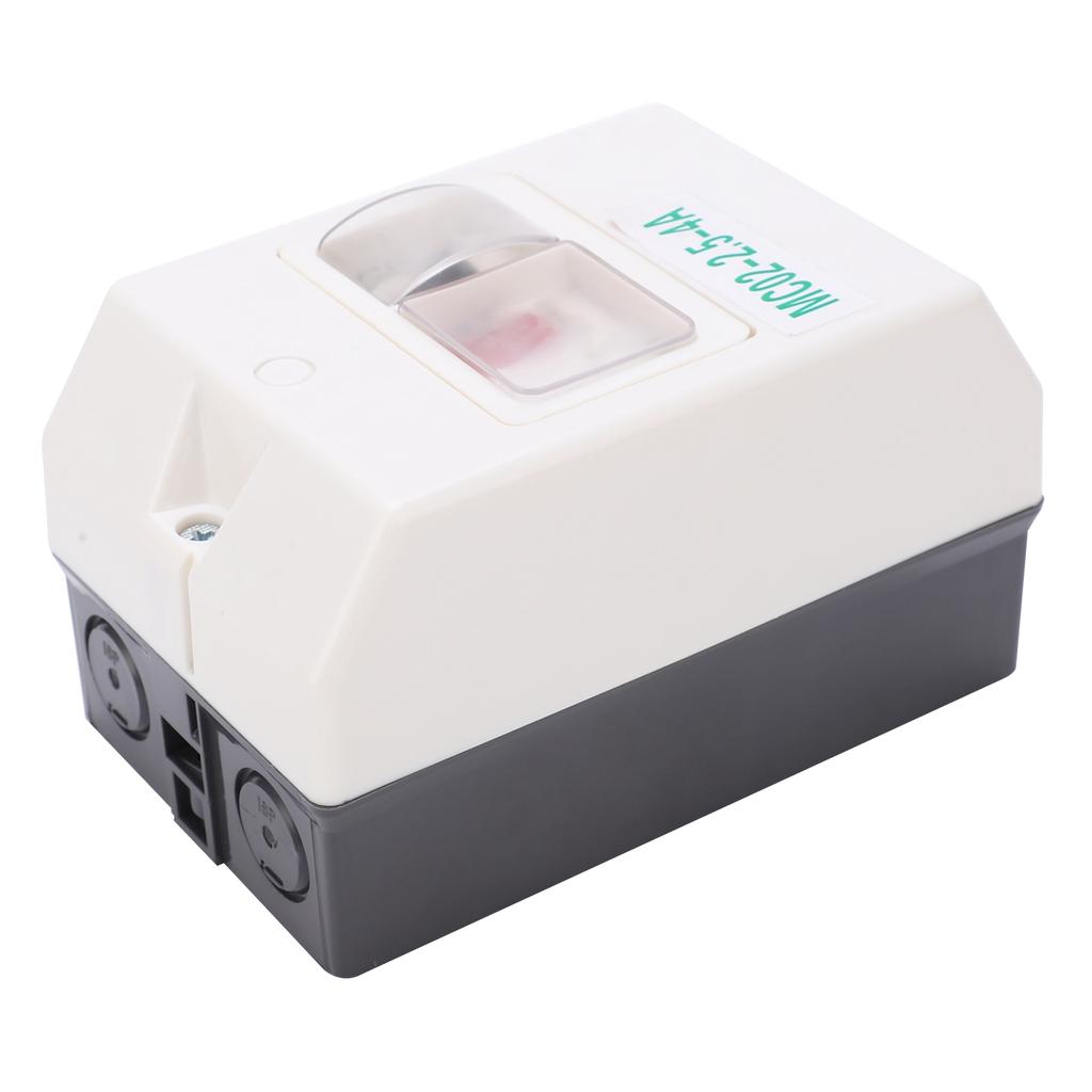 Motor Protection Switch Electric Waterproof Circuit Breaker Protector MC02‑2.5‑4A 220V 380V