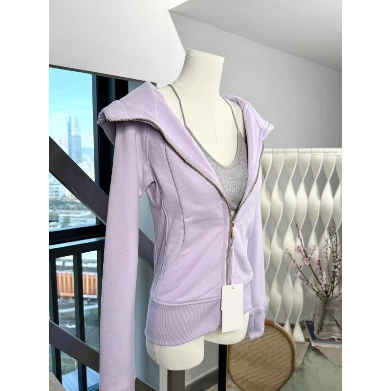 Shandong Jimo sweater top, huge good-looking unique simple flow wear with hooded thin coat