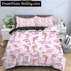 Bule Dolphin Whale King Queen Duvet Cover Underwater World Bedding Set Cartoon Sea Animal Comforter Cover Polyester Quilt Cover