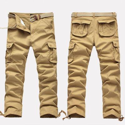 Heren Herfst Multi-Pocket Winddichte Werkkleding Broek - Lang, Slijtvast, Trendy Casual Broek