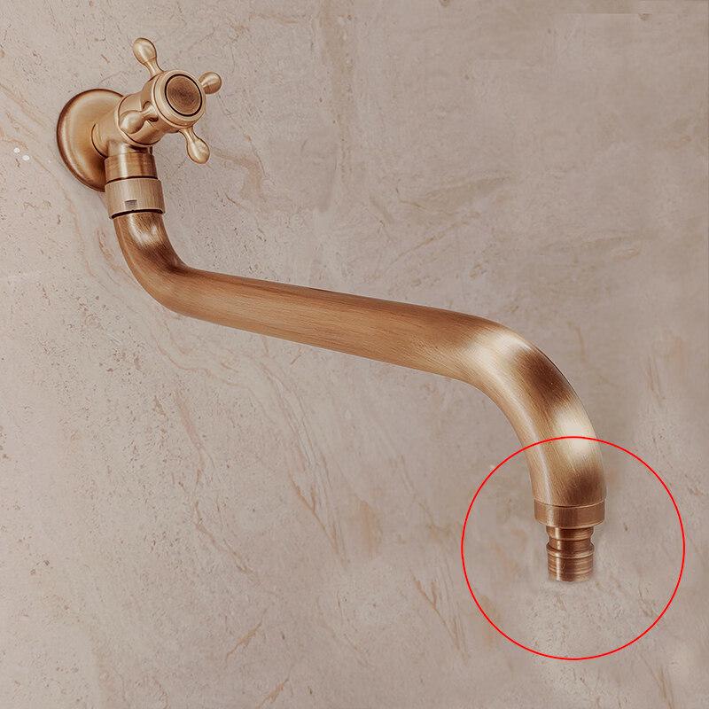 TLXT Extended Antique Mop Sink Cold Water Faucet