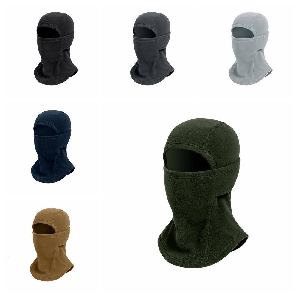 Thermal Cycling Head Cover Neck Protection Full Face Mask Breathable Balaclava Cycling Hat  Skiing