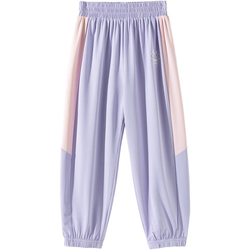 Disney Girls Minnie Lightweight Breathable Anti-Mosquito Casual Pants 110/50