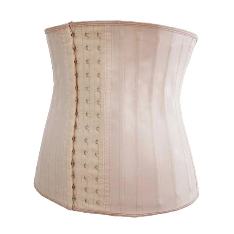 25 Steel Bone Latex Tummy Control Corset Bodysuit