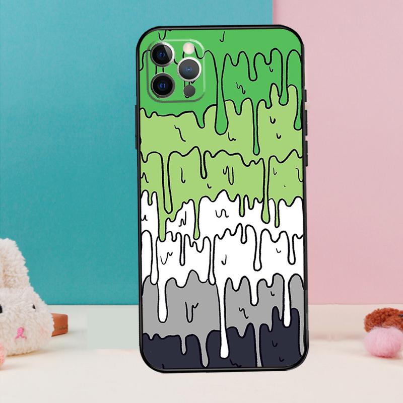 Pastell Kawaii Schmelzendes LGBTQ Design Handyhülle Für iPhone 17 Air 16 15 14 12 11 13 Pro Max 12 13 mini 15 16 Plus 16e Hülle Coque