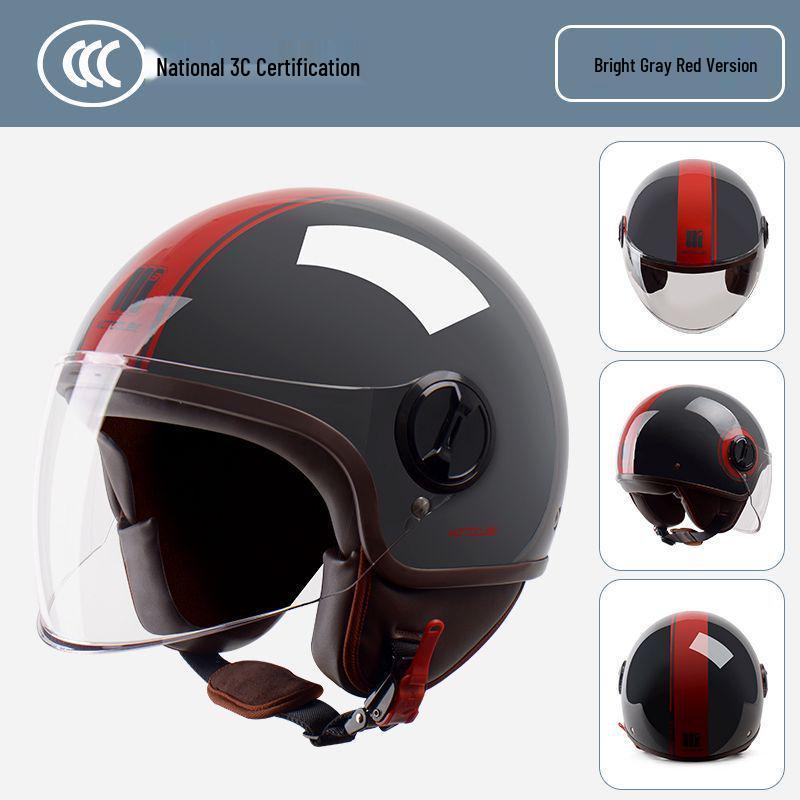 M3 Totem Universal Electric Bicycle Helmet, All-Season Warm Safety Gear for Men & Women