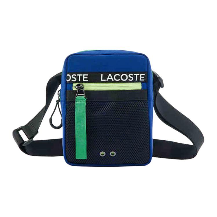 Lacoste Fashion Portable Daily Nylon Shoulder Crossbody Bag Medium Unisex bags Blue NU3797UH-J77 BlueMedium 12490₽