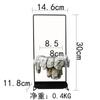 Pure Handmade Succulent Flower Pots, Rich Tree, Bonsai, Rice, Bamboo Indoor, Floating Island, Suspended Iron, Micro Landscape Ba