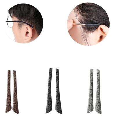 Silicone Glasses Anti-slip Sleeves Temple Tip Stoppers Holder Eyeglasses Grip Anti Slip Ear Hook Eyeglass Eye Glasses Eyewear