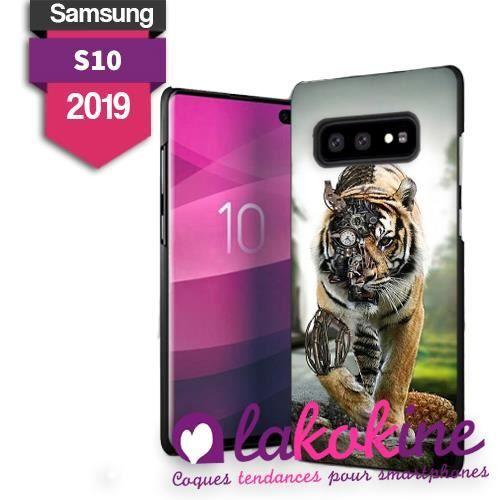 Coque Samsung Galaxy S10 Tiger