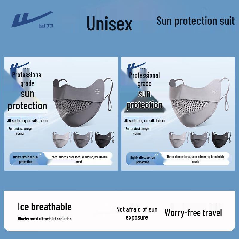 Warrior Summer Ice Silk UV Protection Face Mask