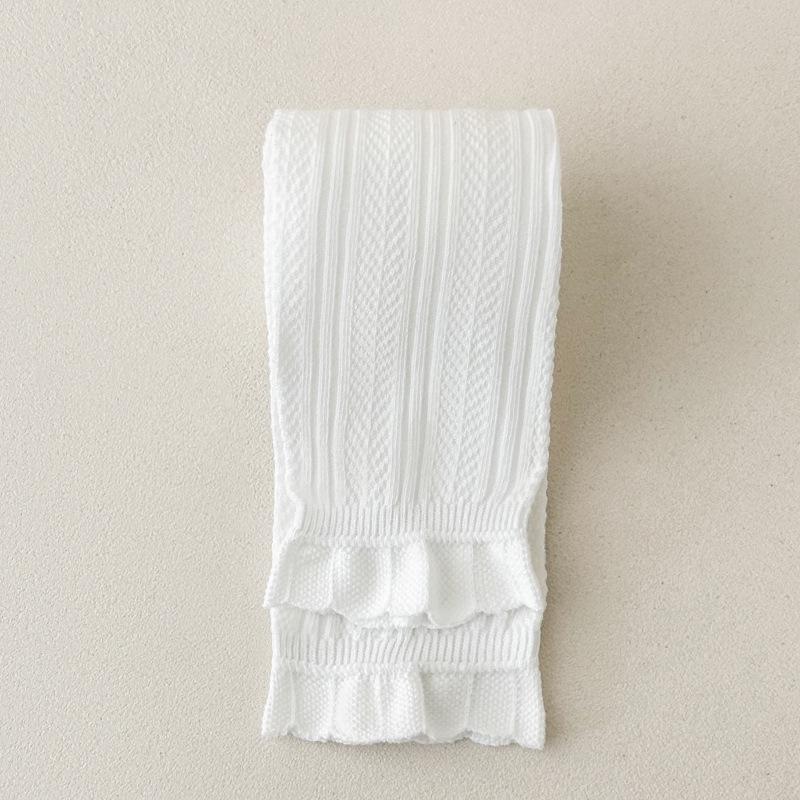 Stylish Baby Layered Wheat Ear Lace Pants & Socks Set for Spring/Autumn