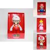 Wysokiej jakości figurki akcji Super Mario Bros 9-calowe z pudełkiem detalicznym