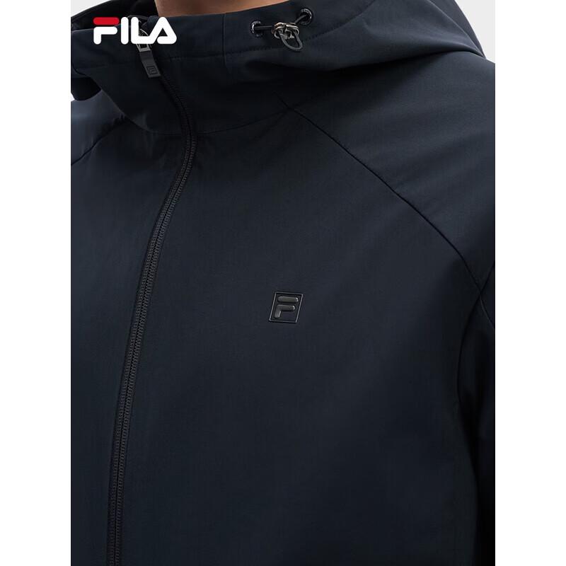 FILA Men's 2026 Spring Hooded Woven Jacket