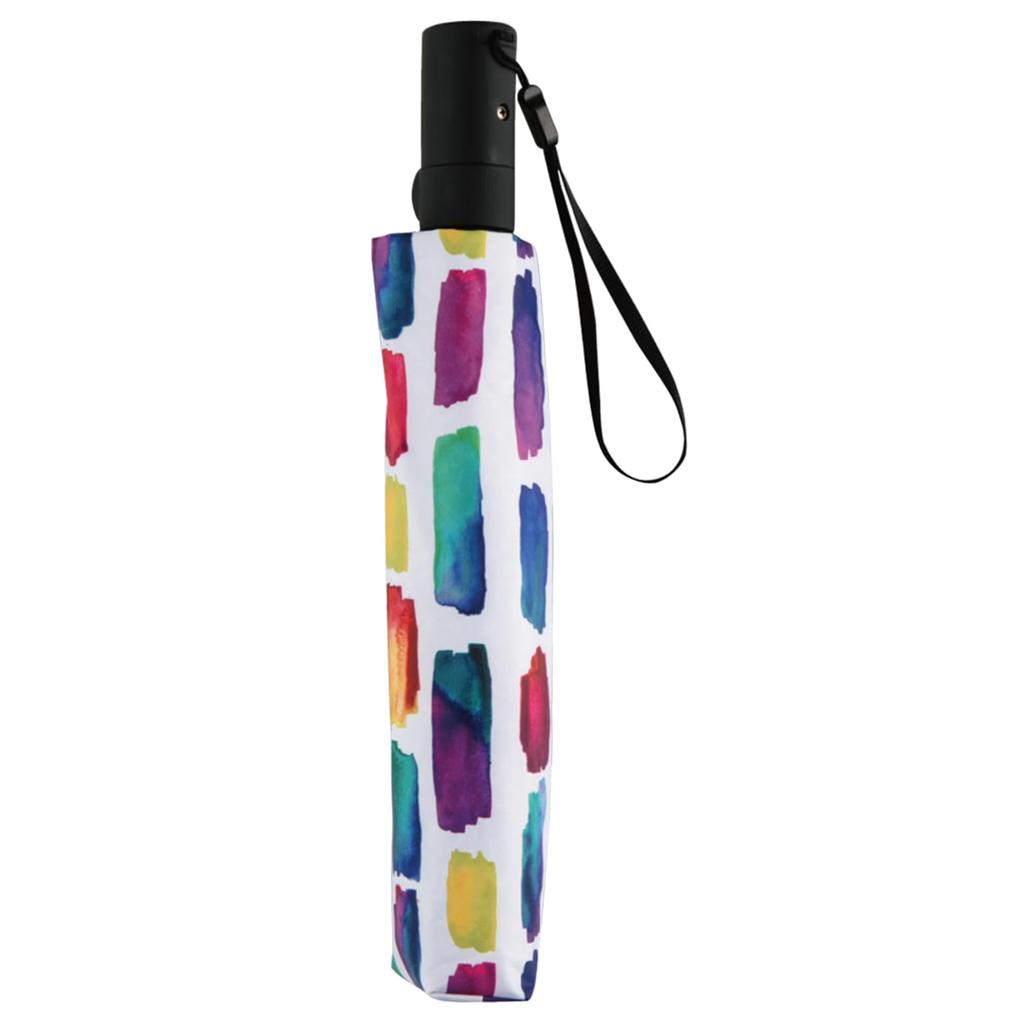 Knirps Create Crystal Folding Rain or Officially U.220 Umbrella, Shine, Imported, KNUL220-8543