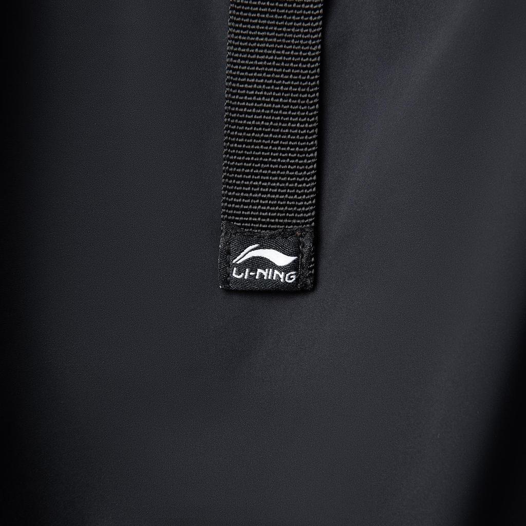 Li Ning Sports Lifestyle Series Solid Color Mid Waist Versatile Breathable Casual Long Skirt Women Skirts Black ASKV252-2