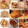 100Pcs Old Newspaper Style Oil-Proof Paper Safe Material Food Wrapping Fried Food Paper Burger Wrapping Paper Fryer Use