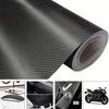 7D Carbon Fiber Car Film Interior Moulding Stickers PU Leather Gap Filler DIY Braid Trim Strip Universal Self Adhesive Sticker