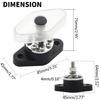 180A 300A Bus Bar Ground Power Distribution Block Terminals for Car Pickup Boat