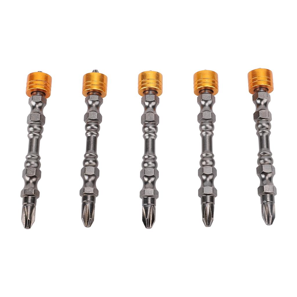10 Stück Magnetische PH Schraubendreherbits Set 1/4 Zoll Sechskantschaft S2 Elektrische Bohrmaschine Schraubendreherbits Set