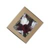 Große Blumen in Dekorativer Box Blumenkasten Tragbare Blumenaufbewahrung Geschenkverpackungsboxen Mit Klarem Fenster