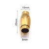 2pcs Stainless Steel Magnetic Clasps Magnet Hook Jewelry Findings Fit 6mm Leather Bracelet Magnetic Clasp DIY Jewelry Making
