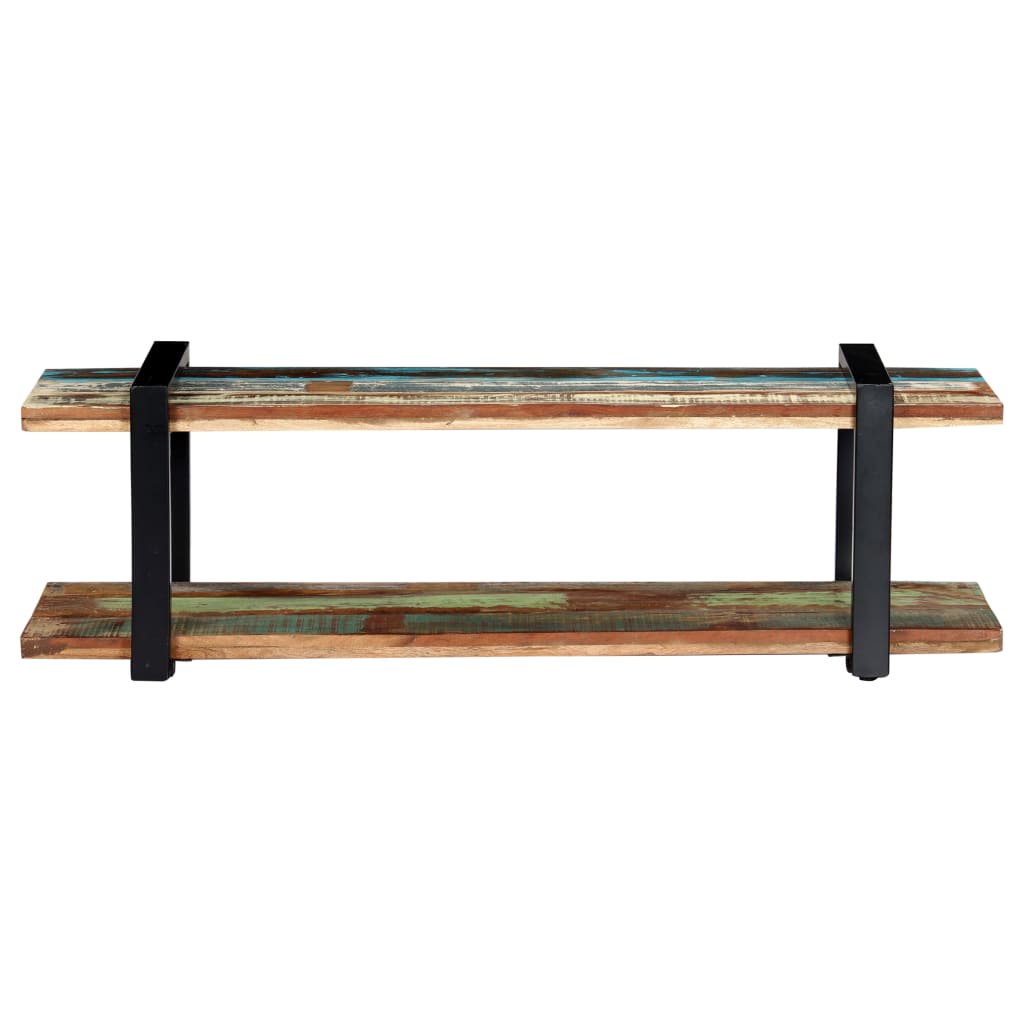 Vidaxl Szafka Pod Tv, 130 X 40 X 40 Cm, Lite Drewno Z Odzysku