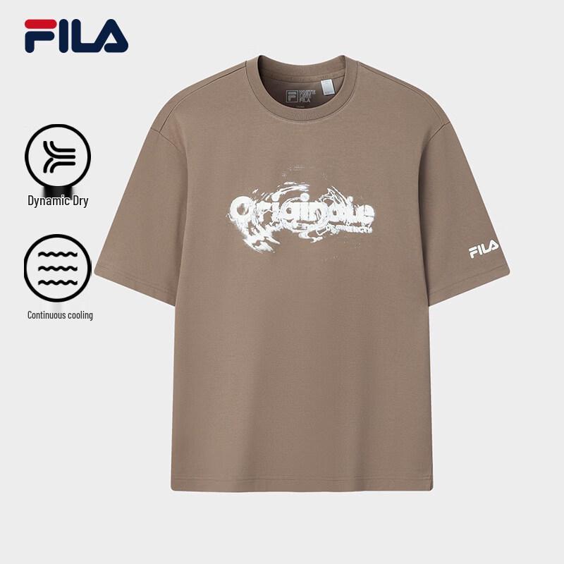 FILA Men s Summer Knit Short Sleeve T-Shirt 2XL