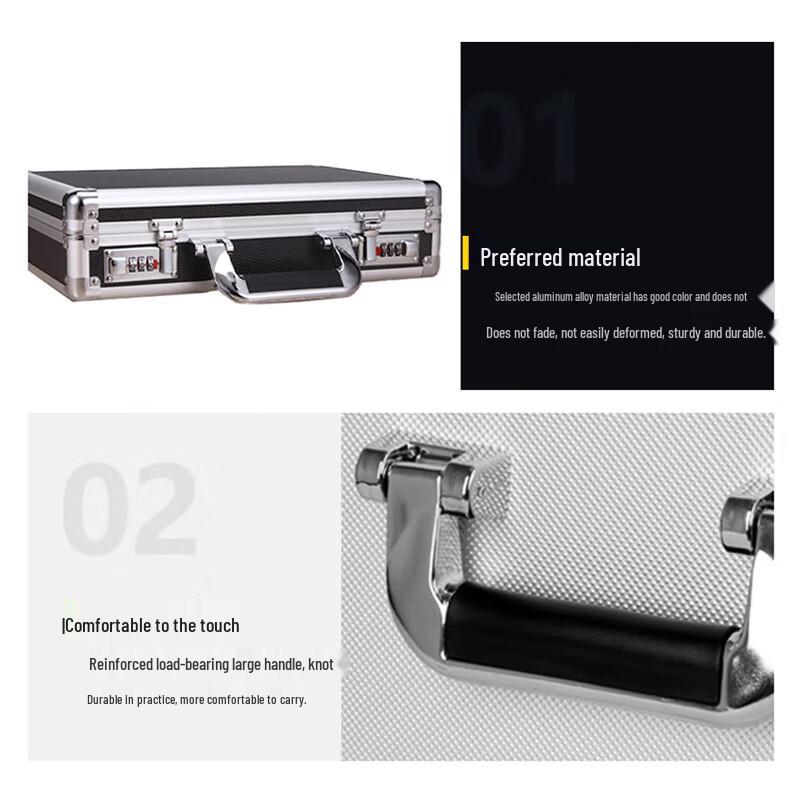 Aluminum Alloy Portable Password Tool Case