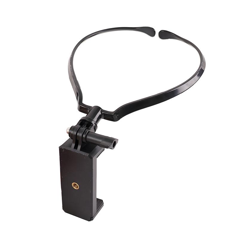Wearable Neck Hanging Lazy Phone Holder First Perspective Recording Of Life Cycling Outdoor Live Mobile Phone Hanger Bracket