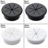 Table Furniture Threading Box Cover Line Outlet Port Wire Hole Cover Desk Cord Grommet Cable Organizer