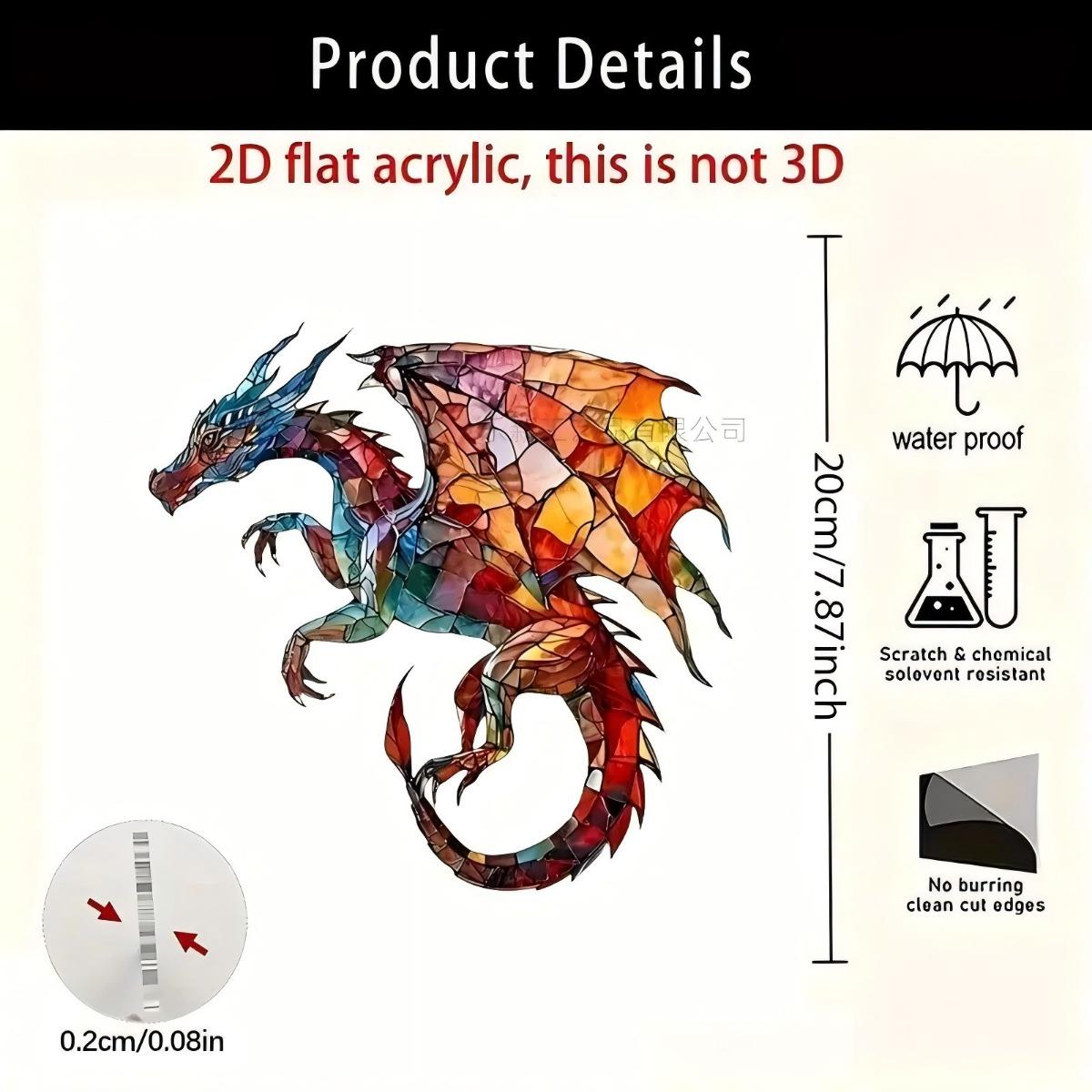 

Акрилова настінна прикраса, Ідеально підходить для кухонь, фермерських будинків, садів та сільських будинків - Ідеальний подарунок для любителів тварин та птахів, Простий домашній декор the link picture