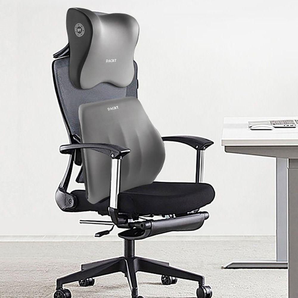 Ergonomic Design Lumbar Support Memory Cotton Backrest Cushion Comfort Car Cushion  Car