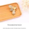 Bee Brooch for High-end Women, Luxurious and Elegant Badge Decoration, Creative and Versatile Clothing Accessories