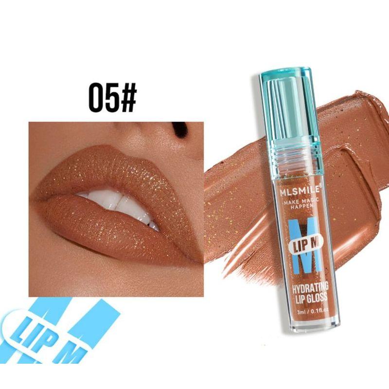 MLSMILE - Gloss Hydratant pour Lèvres - 6 Couleurs
