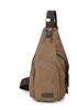 Korean Style Men's Multifunctional Canvas Crossbody Bag