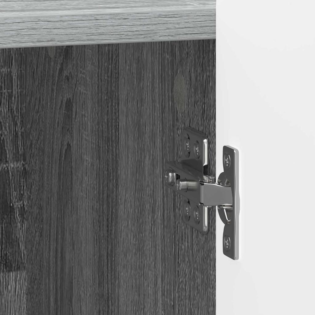 Nightstand Grey Sonoma 43 x 34.5 x 52 cm Particleboard